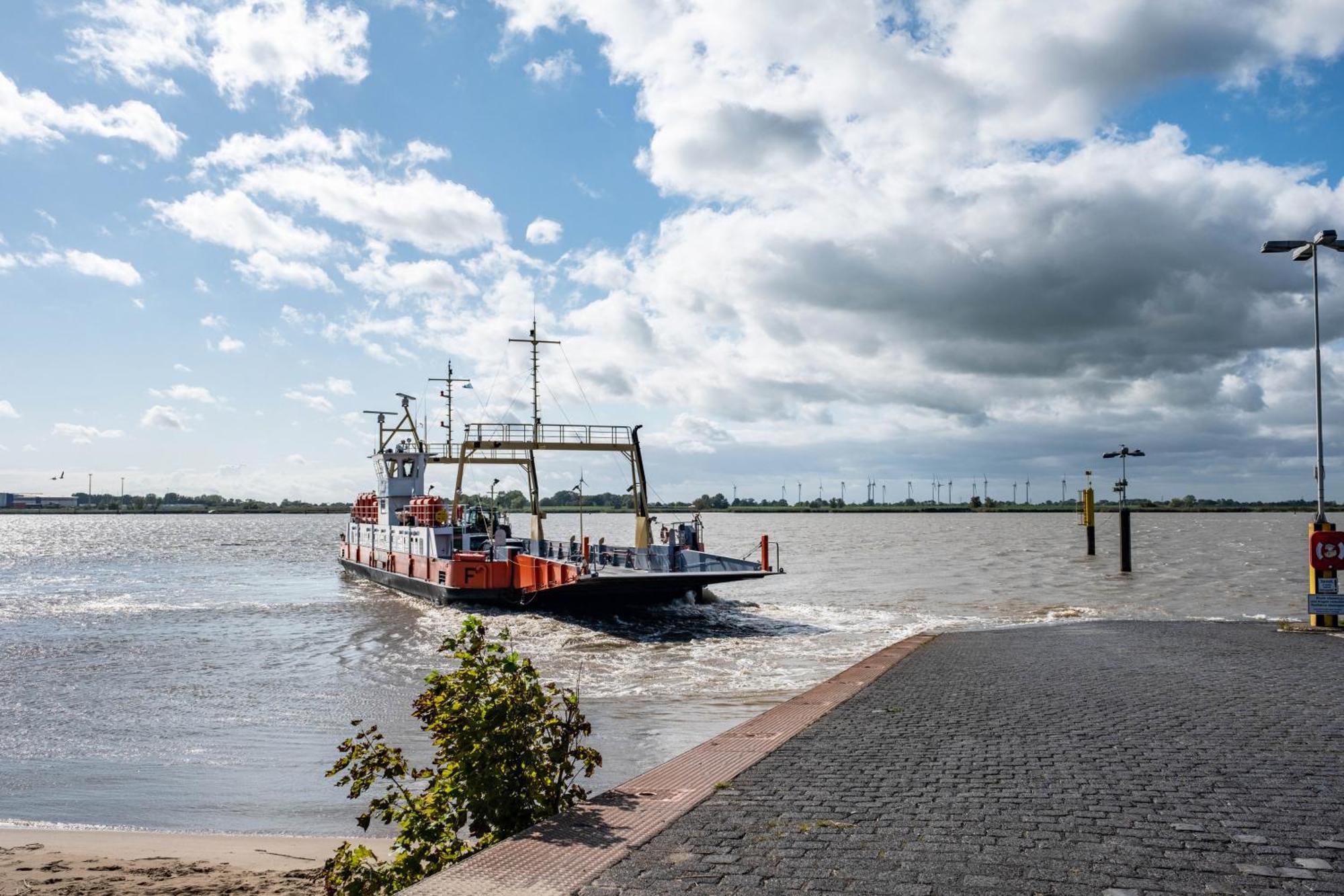 Ferienwohnung Flut Am Weserstrand Sandstedt Екстер'єр фото
